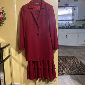 Two-piece (Jacket & Dress) George Simonton Suit - Size 10